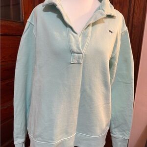 Vineyard Vines Light Blue Pullover Dressy Sweatshirt